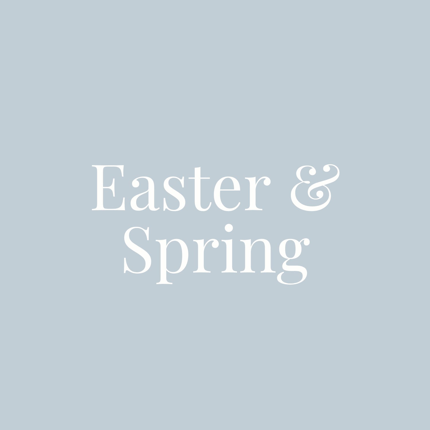 Spring and Easter