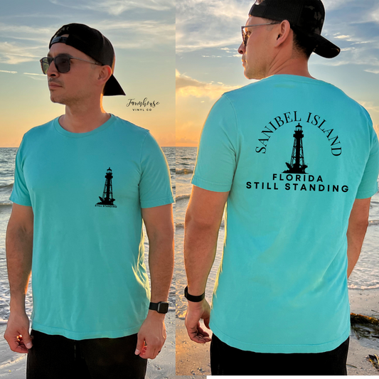 Sanibel Island Still Standing Lighthouse Shirt - Farmhouse Vinyl Co