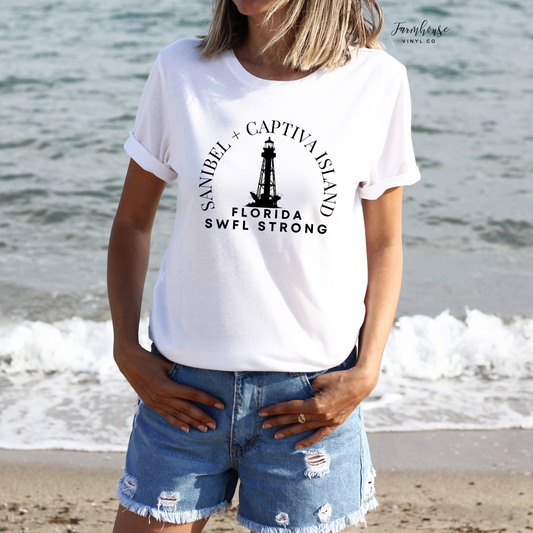 Sanibel + Captiva Island SWFL Strong Shirt - Farmhouse Vinyl Co