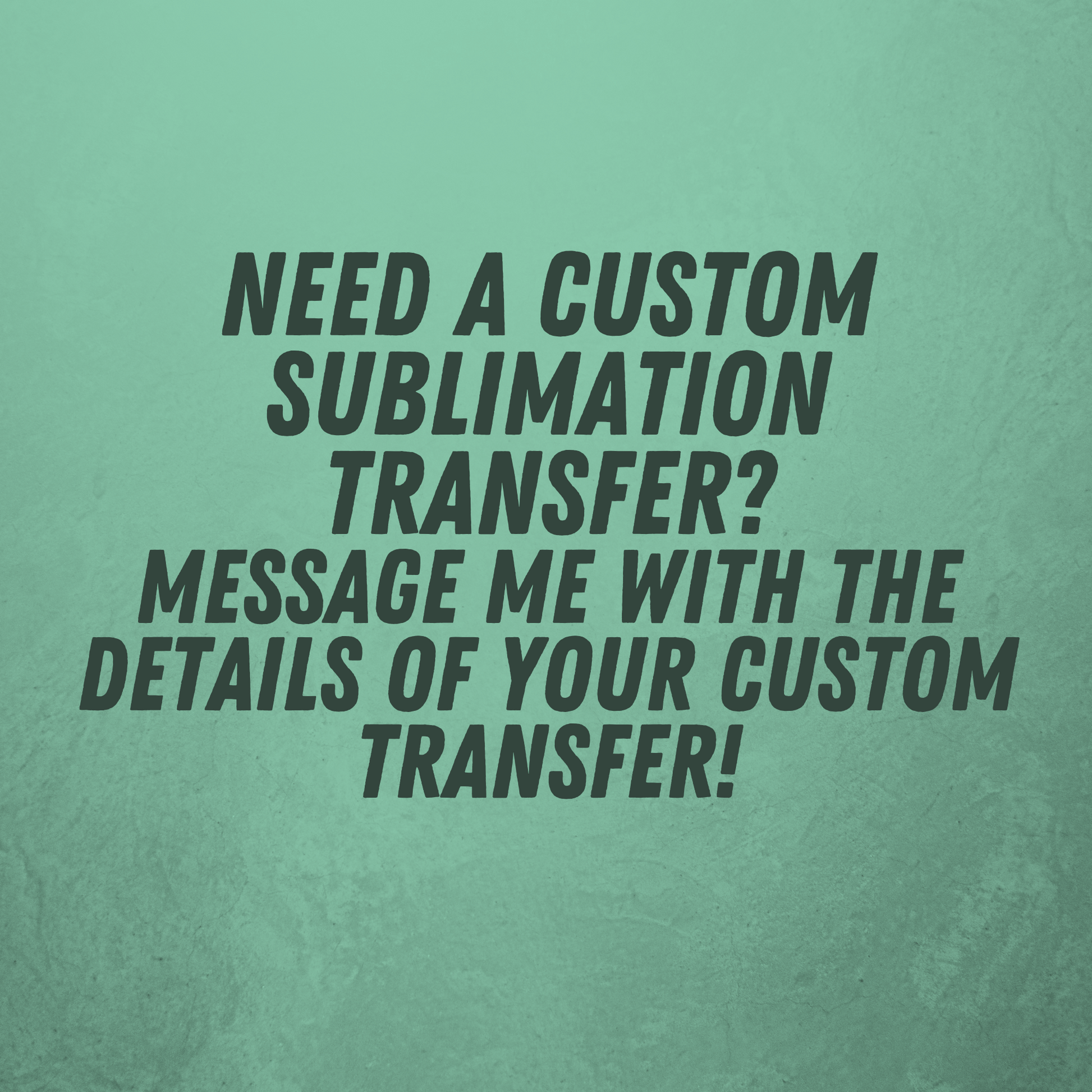 Custom Easter Bunny Sublimation Transfers - Farmhouse Vinyl Co