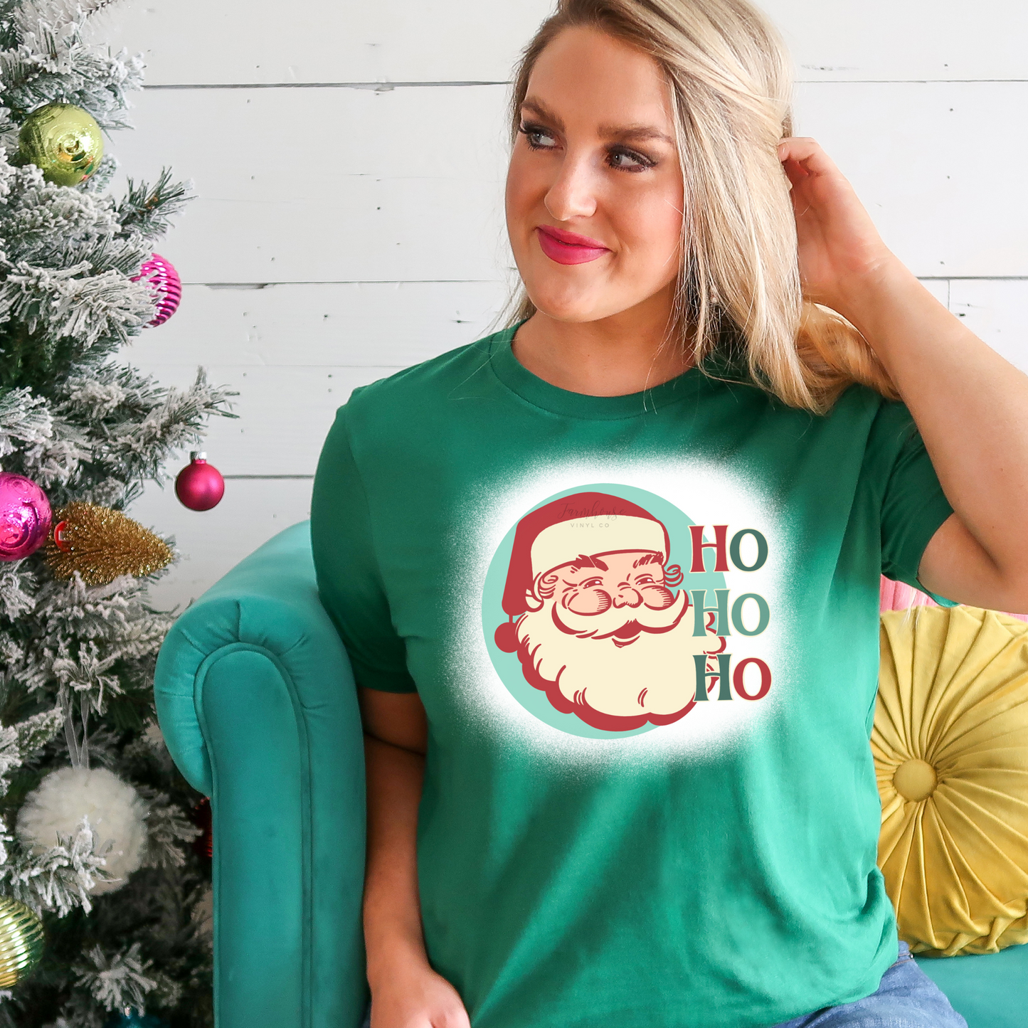 Ho Ho Ho Santa Claus Shirt - Farmhouse Vinyl Co