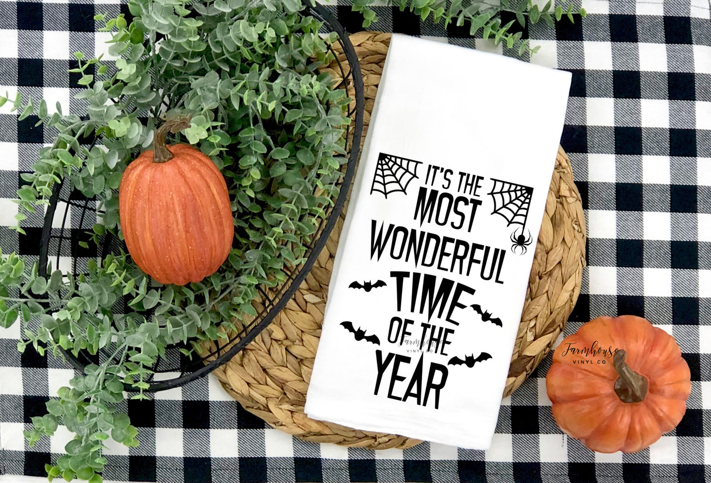 Halloween It's The Most Wonderful Time of the Year Towel
