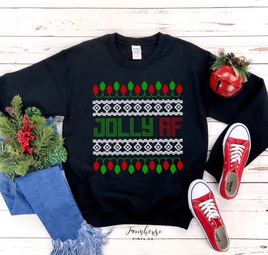Jolly AF Ugly Christmas Clothing Collection