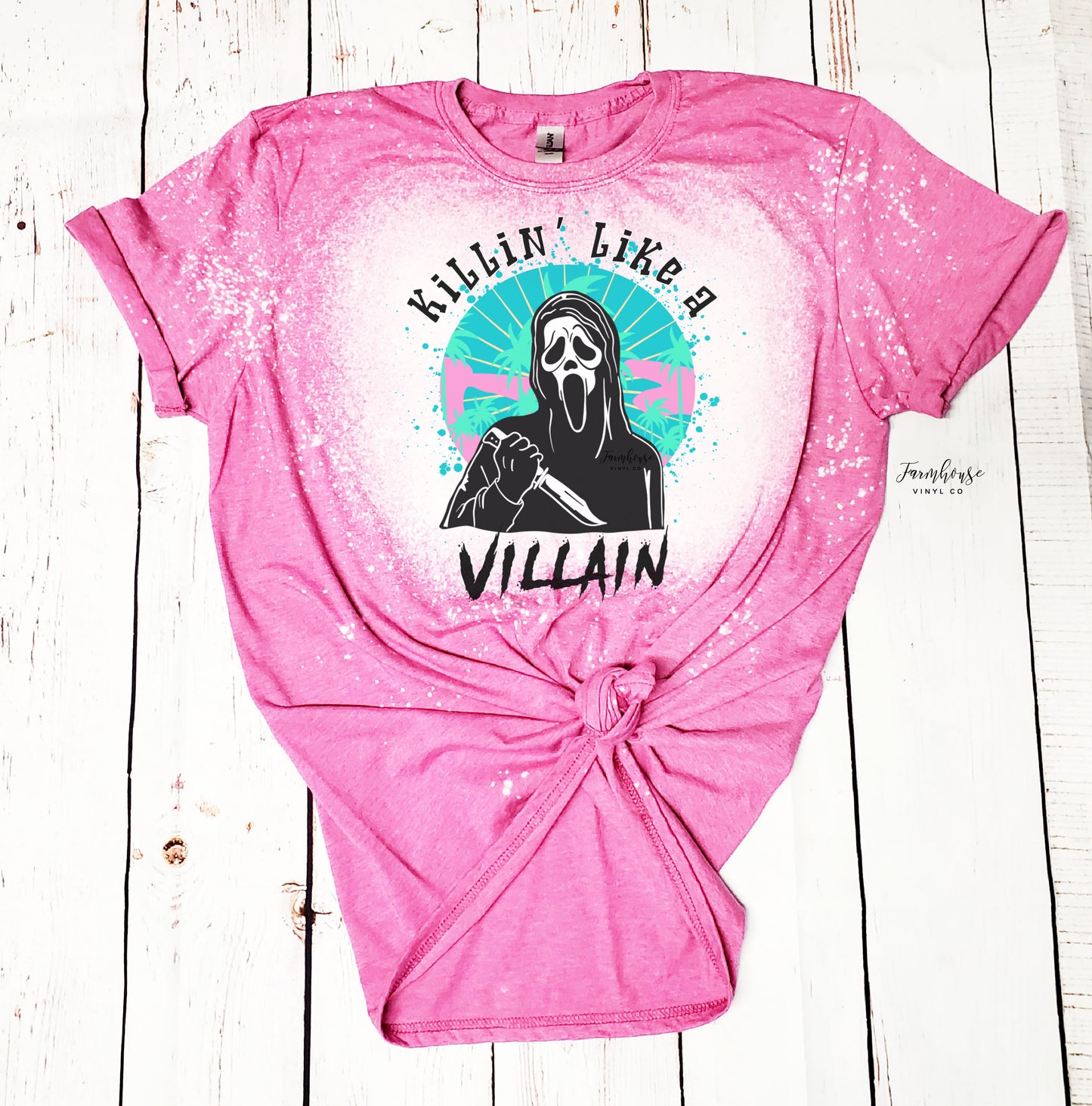 Killin' Like A Villain Scream Shirt - Farmhouse Vinyl Co