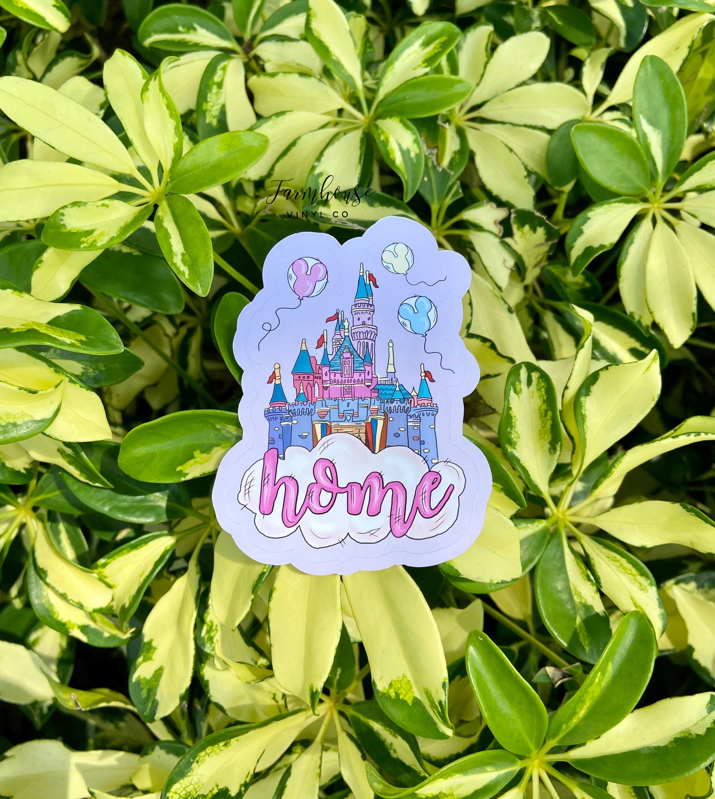 Disney Castle Home Sticker - Farmhouse Vinyl Co