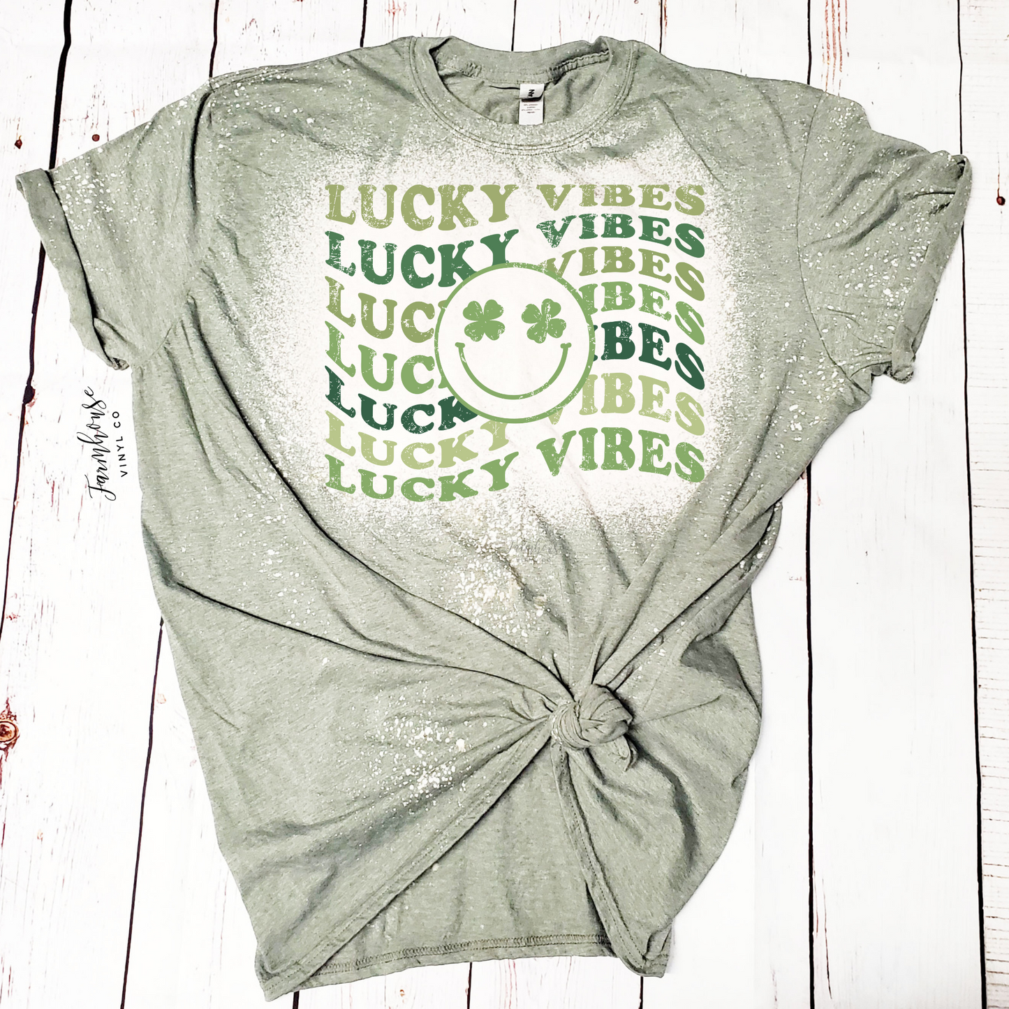 Lucky Vibes St. Patrick's Day Shirt - Farmhouse Vinyl Co