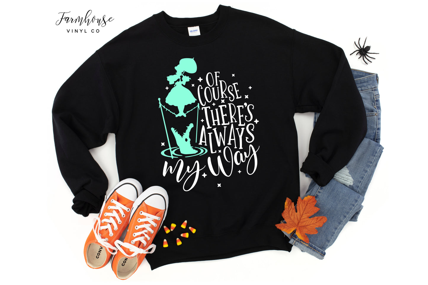 Haunted Mansion Of Course There's Always My Way Sweatshirt