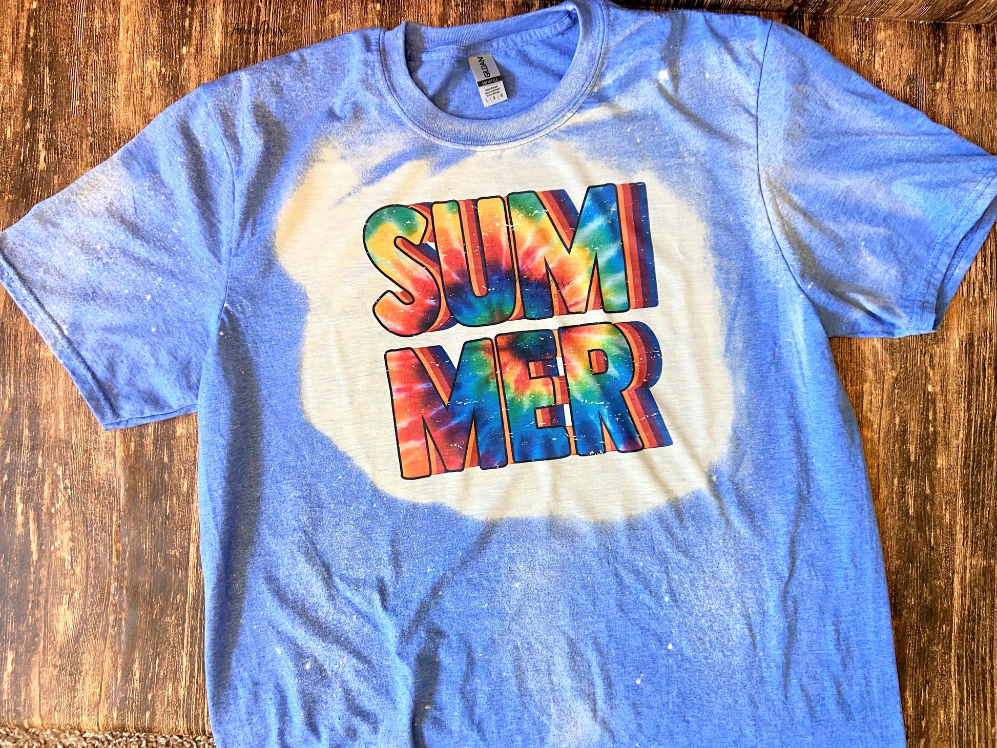 Summer Bleached Shirt - Farmhouse Vinyl Co