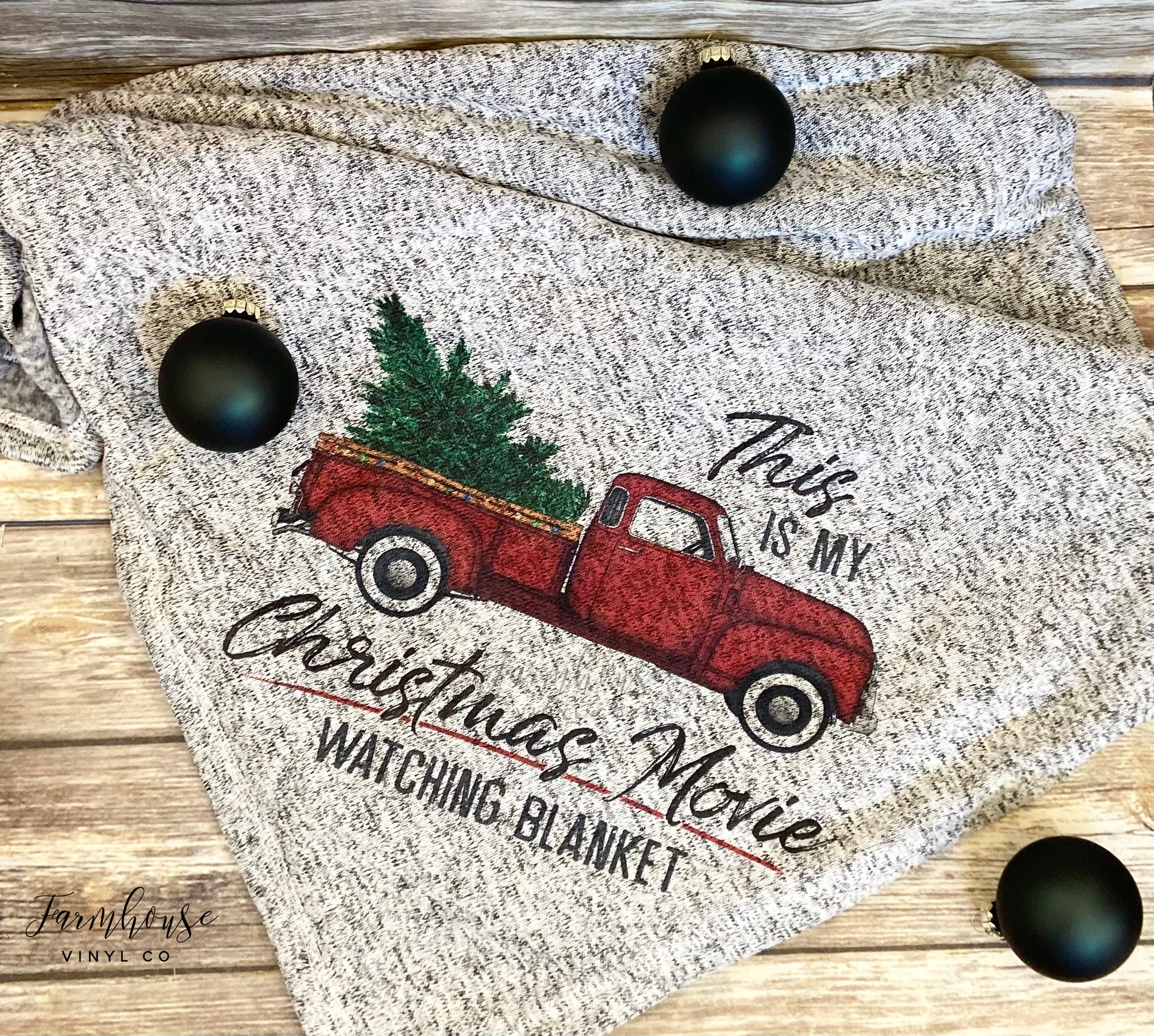 This is my Christmas Movie Watching Blanket - Farmhouse Vinyl Co
