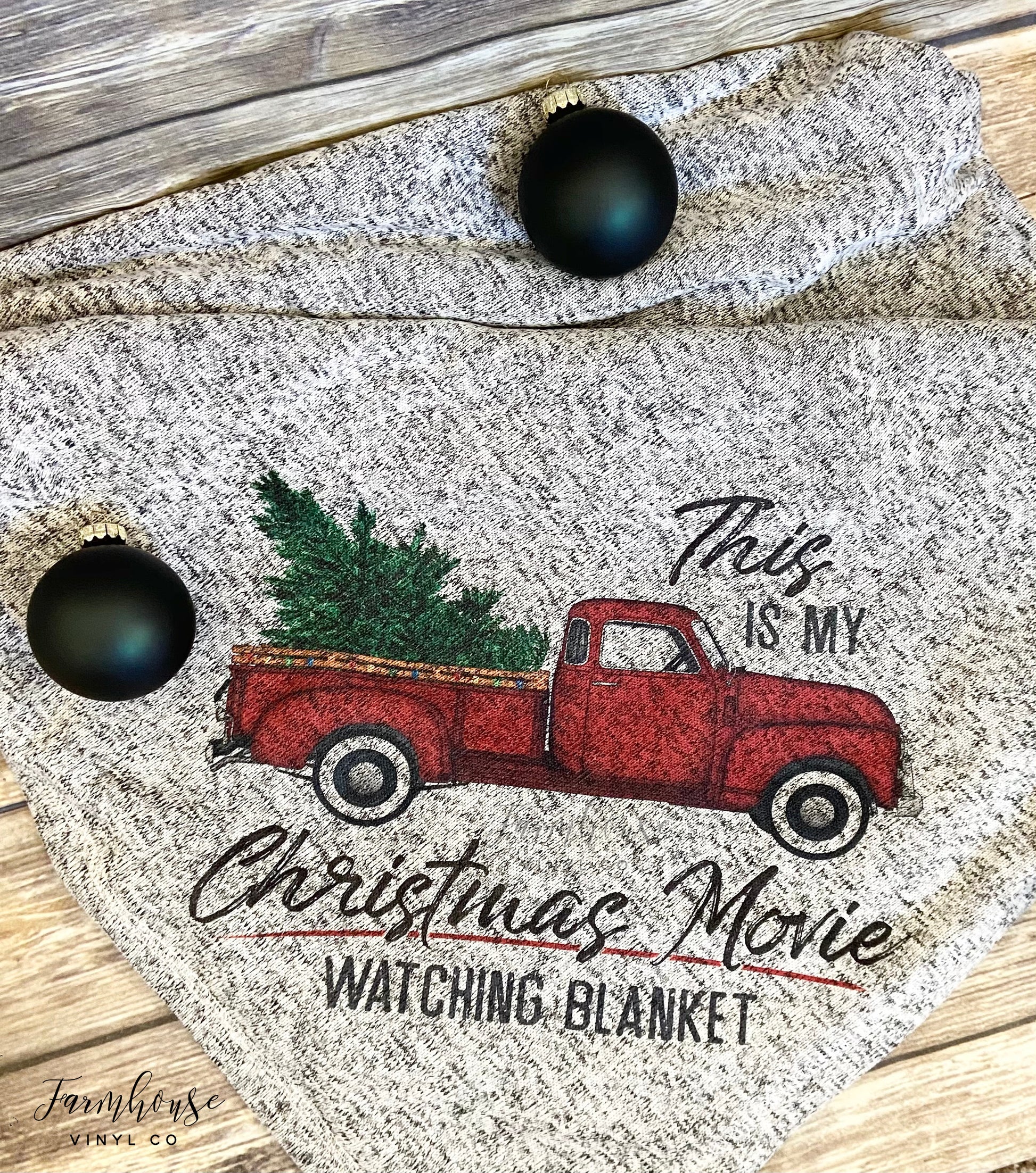 This is my Christmas Movie Watching Blanket - Farmhouse Vinyl Co