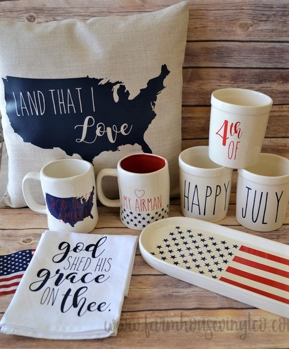Patriotic and Fourth of July Decals - Farmhouse Vinyl Co