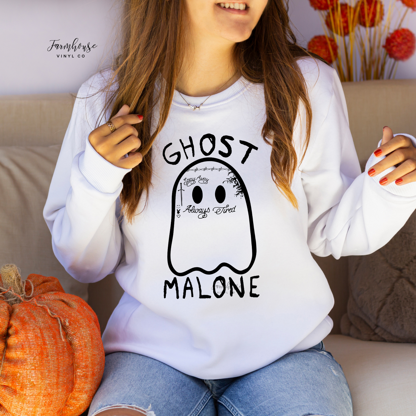 Ghost Malone Shirt - Farmhouse Vinyl Co