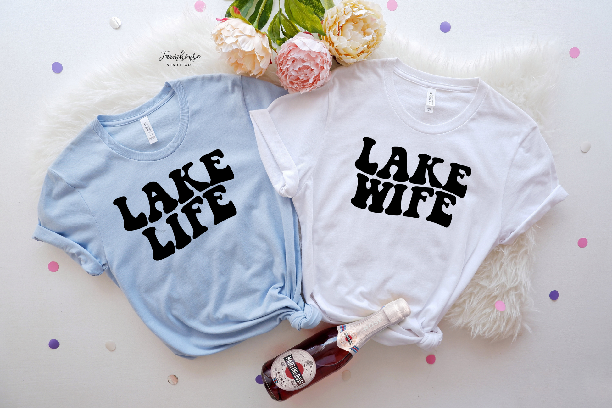 Lake Wife & Lake Life Shirt - Farmhouse Vinyl Co
