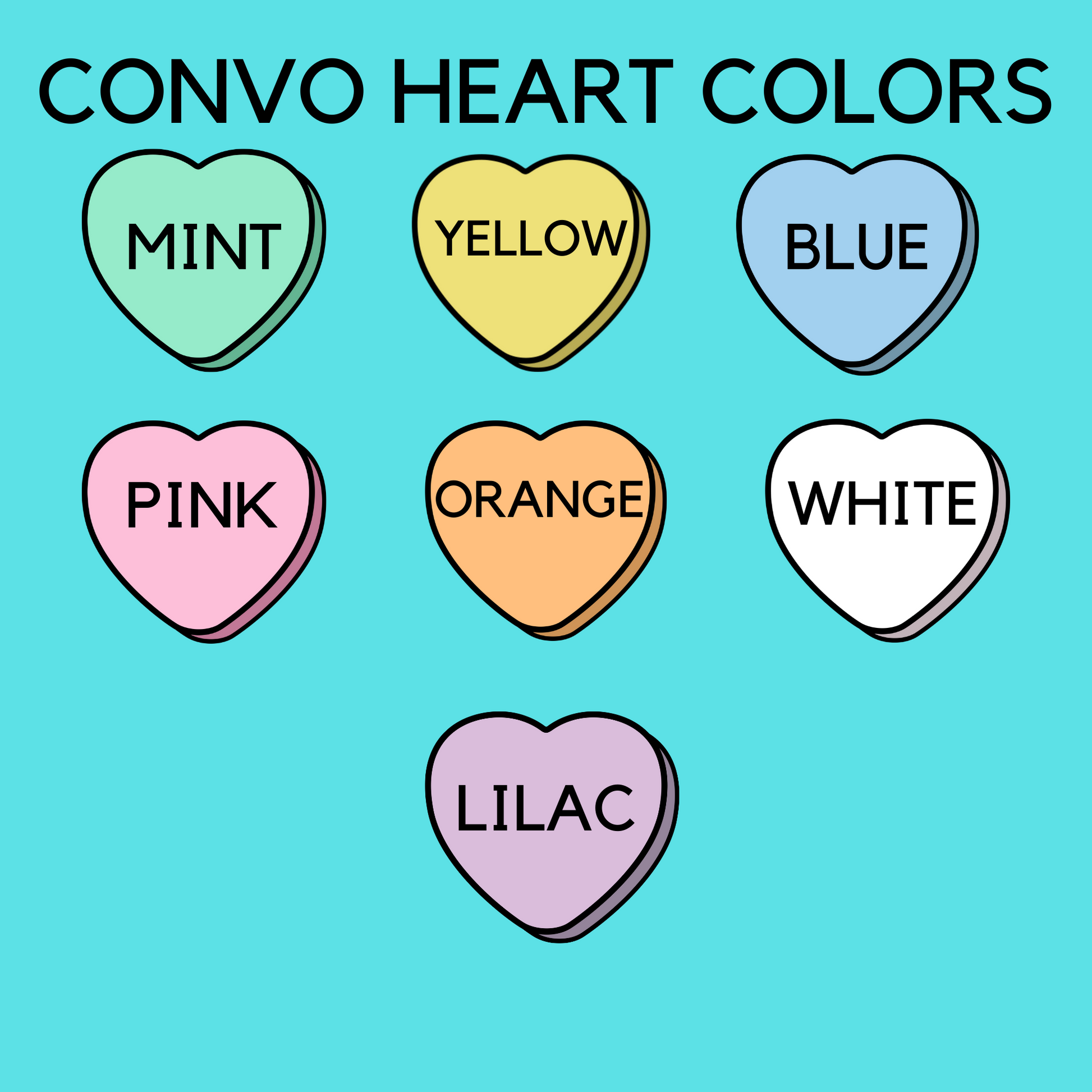 Candy Hearts SVG Valentines Day | Funny Conversation Hearts