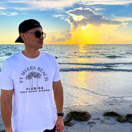 Ft Myers Beach Gulf Coast Strong Palm Trees Shirt - Farmhouse Vinyl Co