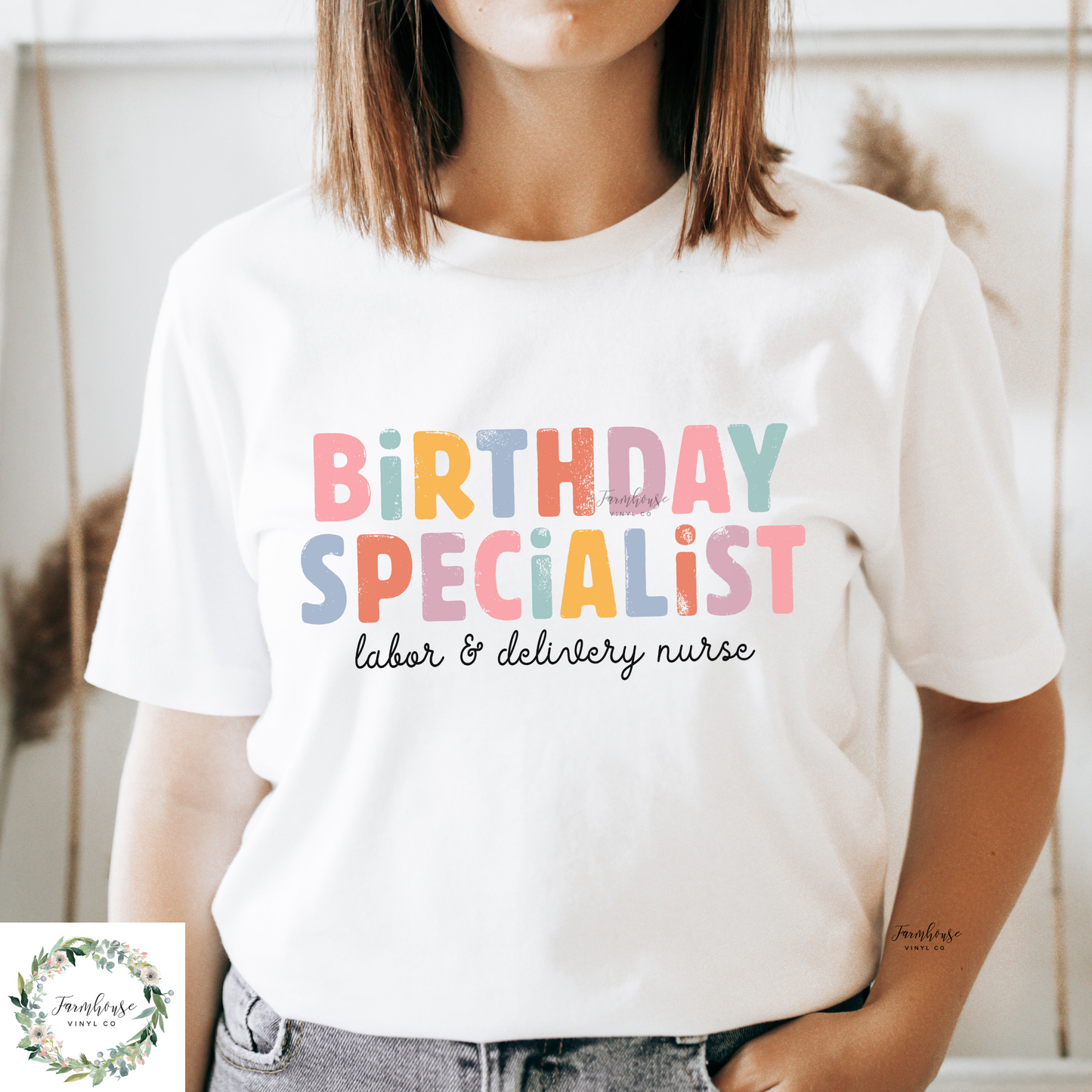 Birthday Specialist Labor & Delivery Nurse Shirt