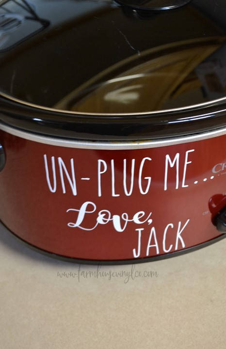 This Is Us Inspired Crockpot Decal - Farmhouse Vinyl Co