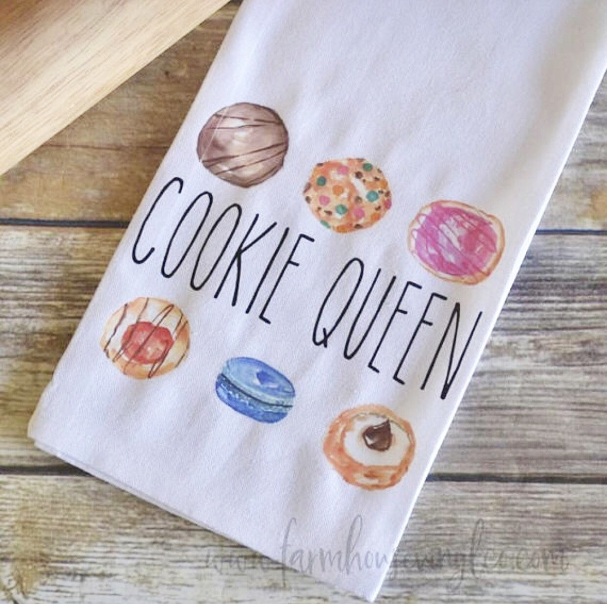 Cookie Queen Towel - Farmhouse Vinyl Co