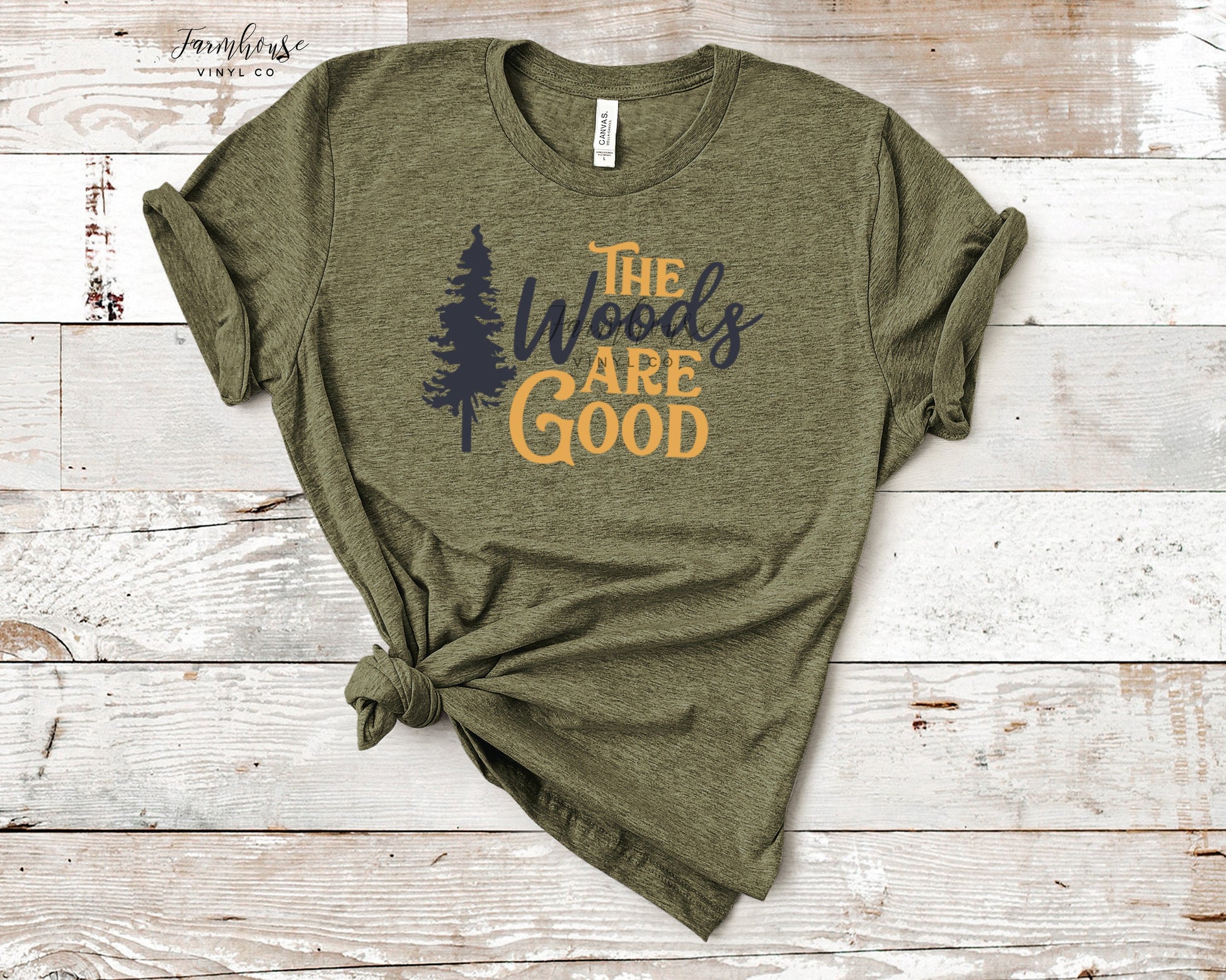The Woods are Good Outdoor Hiking Camping Unisex Shirt / Camping Shirt / Hiking Gear / Mens Shirts / Outdoor Explorer / Get Outside Tees - Farmhouse Vinyl Co