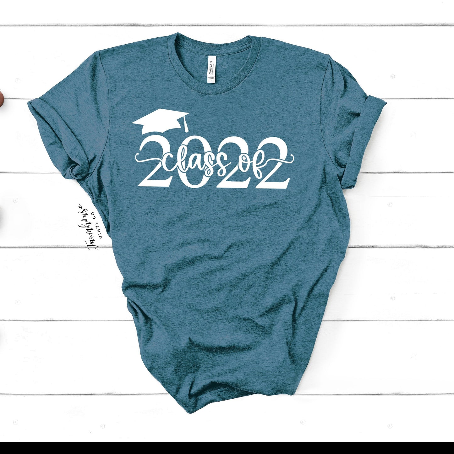 Senior 2022 Shirt / Class of 2022 / Senior Class Shirt / Graduation Gift Tee / High School College Shirt / Senior Class of 2022 TShirt / 22 - Farmhouse Vinyl Co