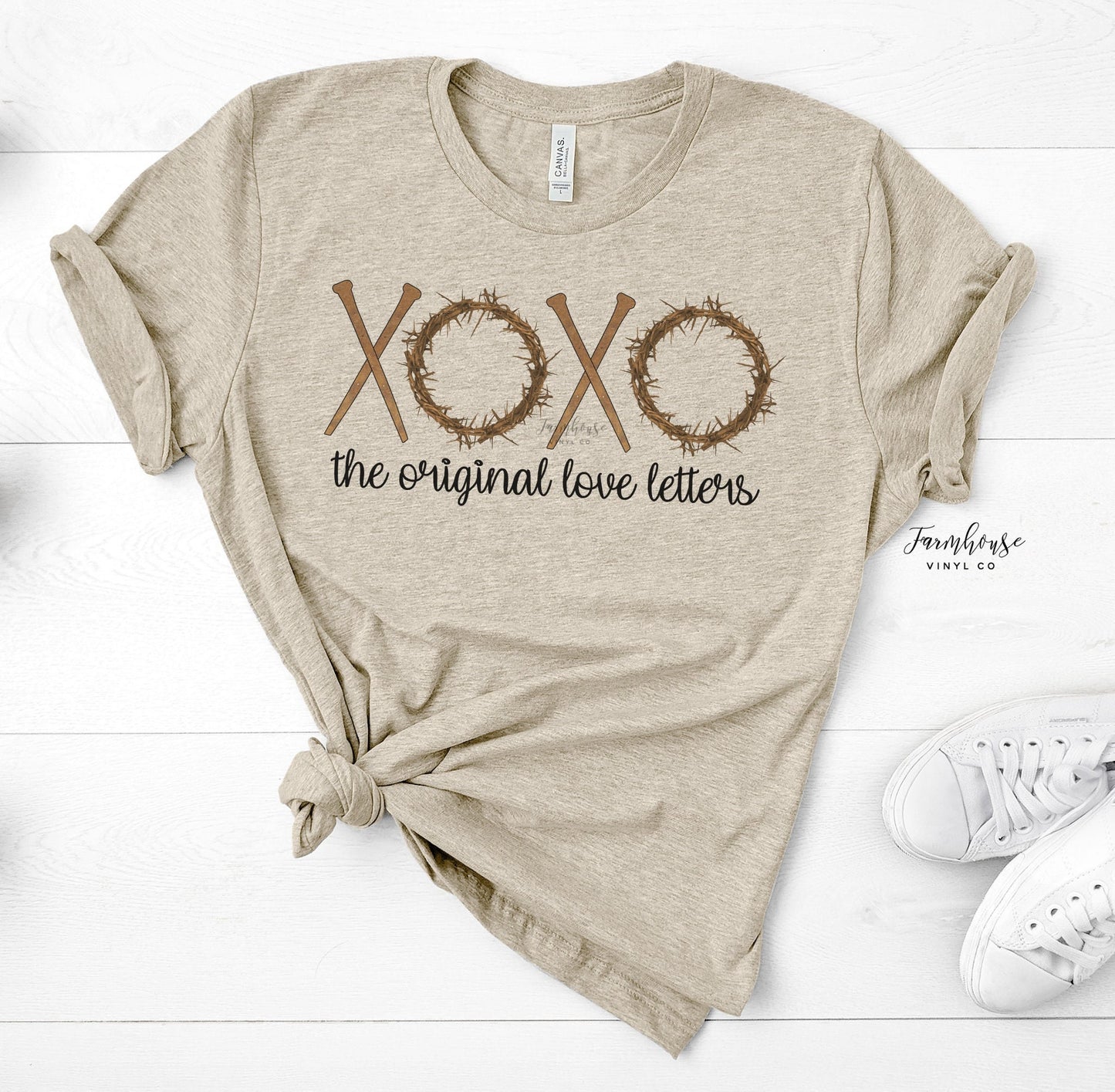 XOXO Original Love Letters Easter Shirt / Trendy tee shirt / Kids Easter T Shirt / Easter Party / Christian Scripture Shirt - Farmhouse Vinyl Co