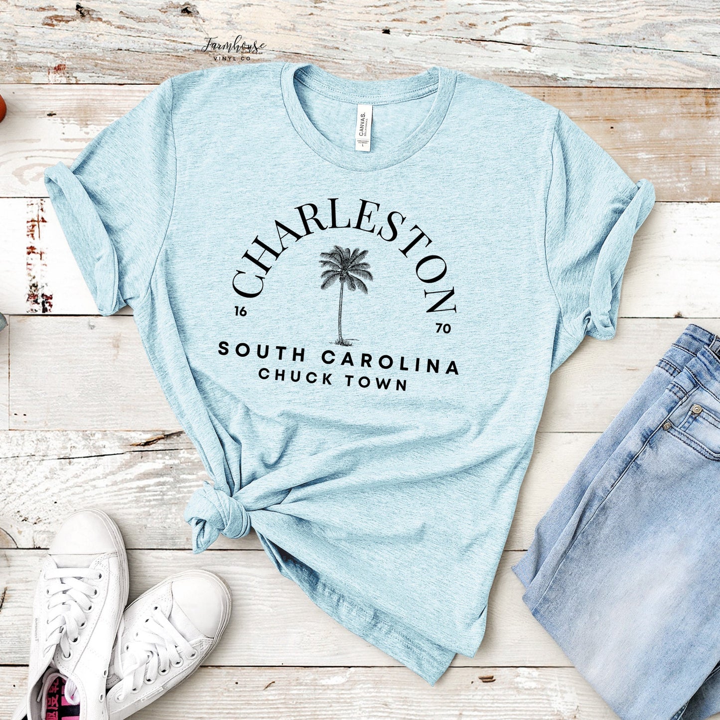 Charleston SC Shirt - Farmhouse Vinyl Co