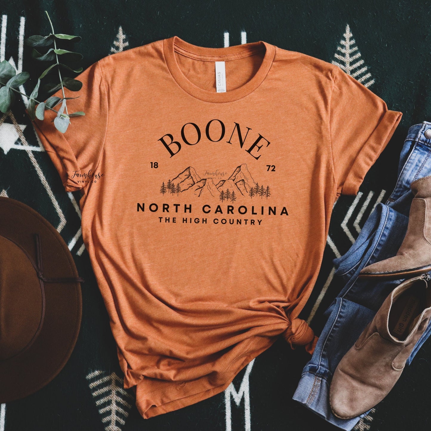 Boone North Carolina City Hometown Shirt - Farmhouse Vinyl Co