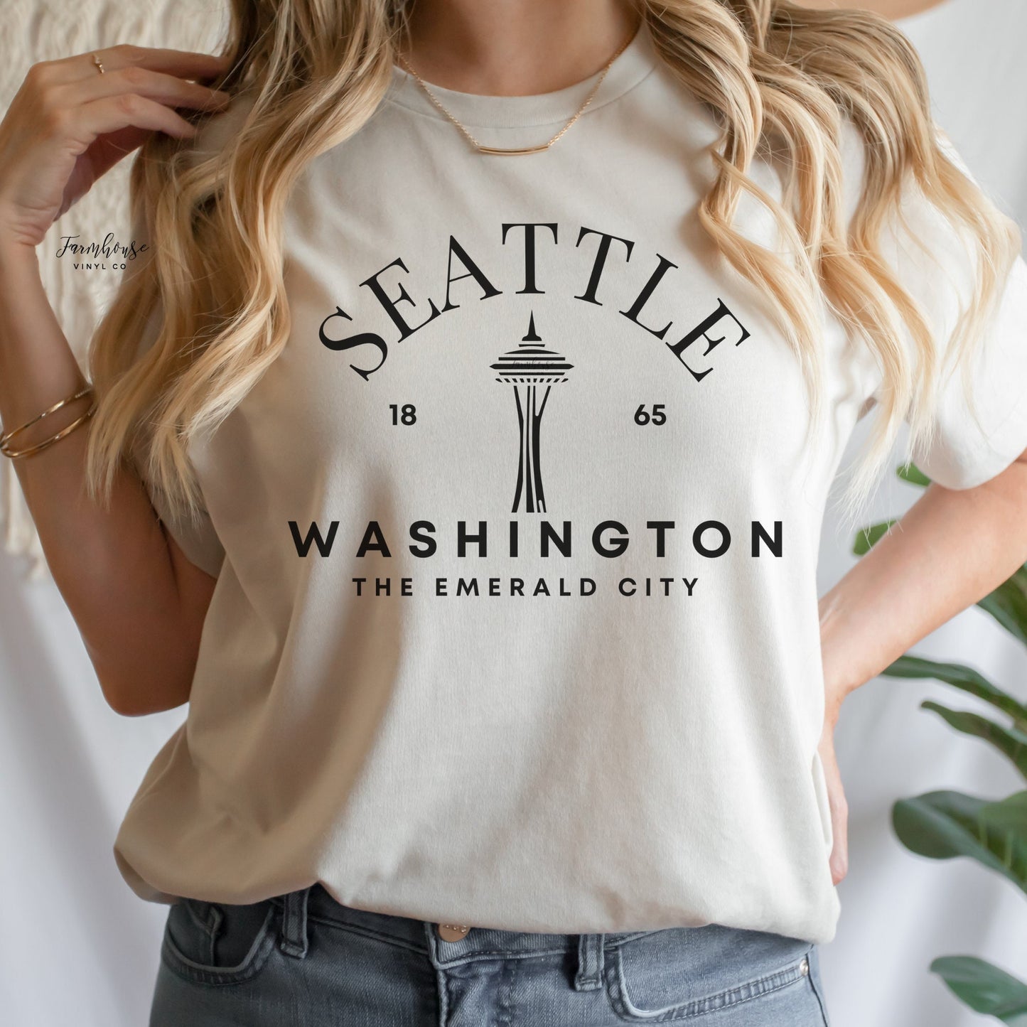 Seattle Washington City Hometown Shirt - Farmhouse Vinyl Co