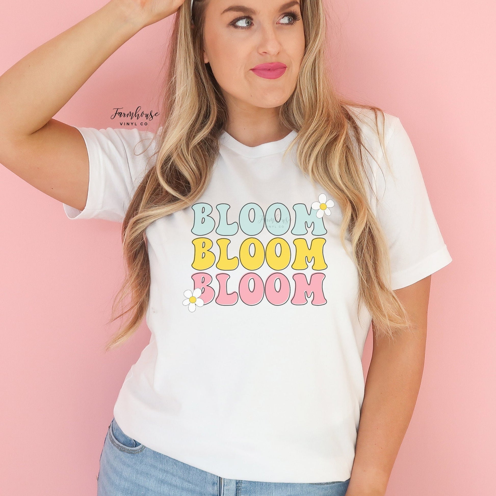 Bloom Retro Shirt - Farmhouse Vinyl Co