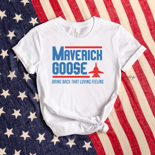 Mav Goose Shirt - Farmhouse Vinyl Co
