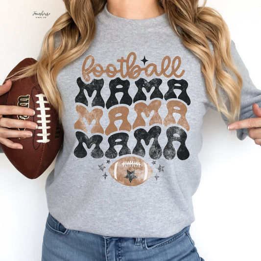 Football Mama Retro Shirt