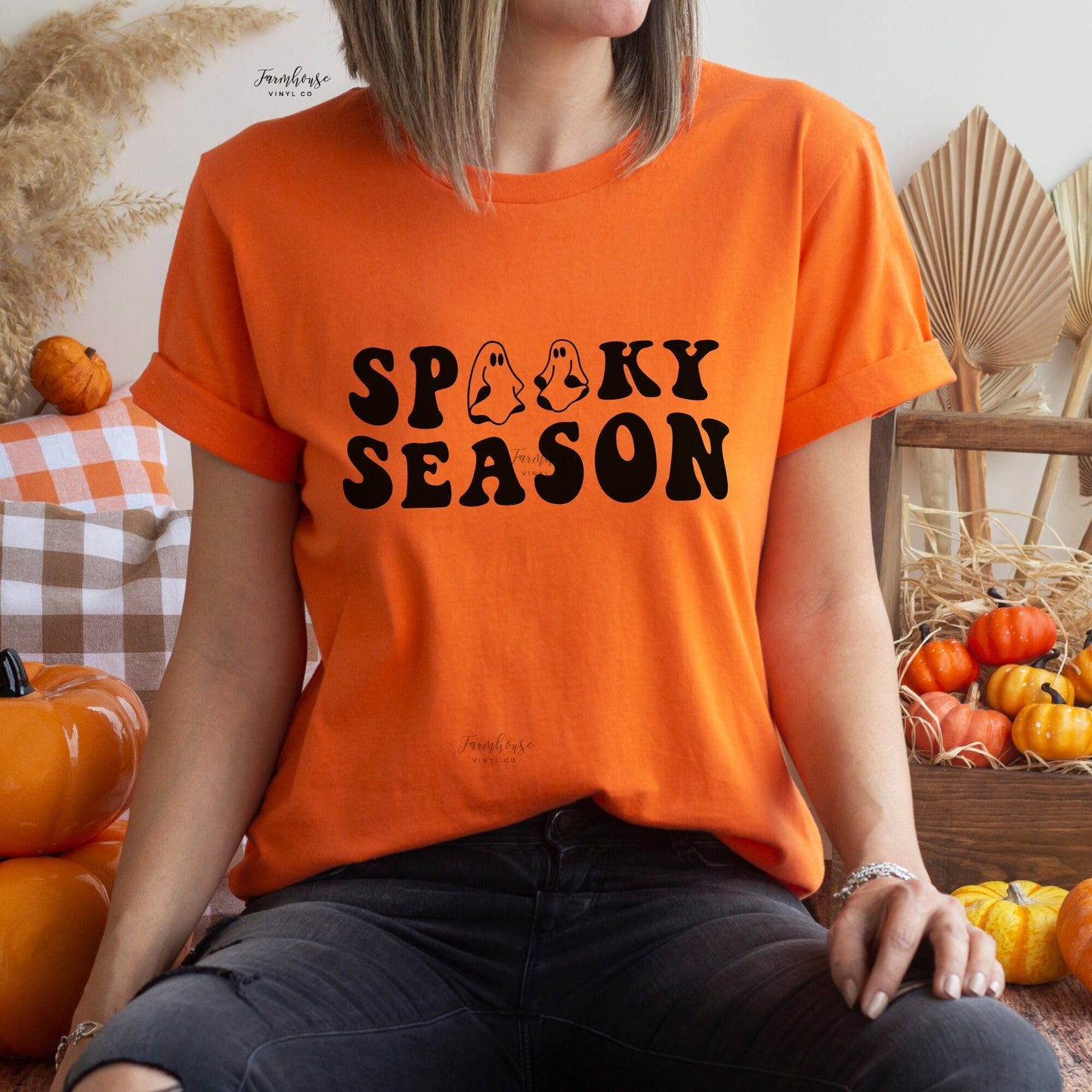Spooky Season Retro Shirt - Farmhouse Vinyl Co