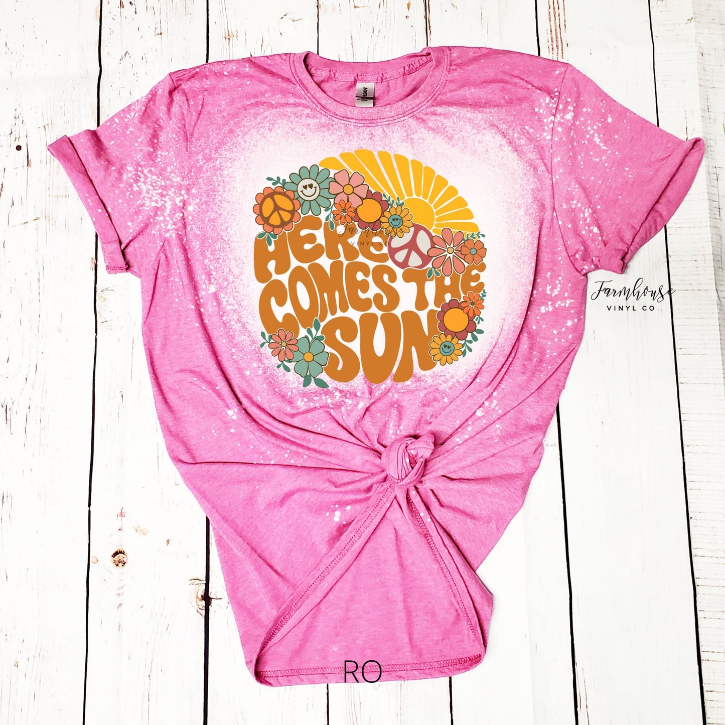Here Comes the Sun Retro Shirt - Farmhouse Vinyl Co