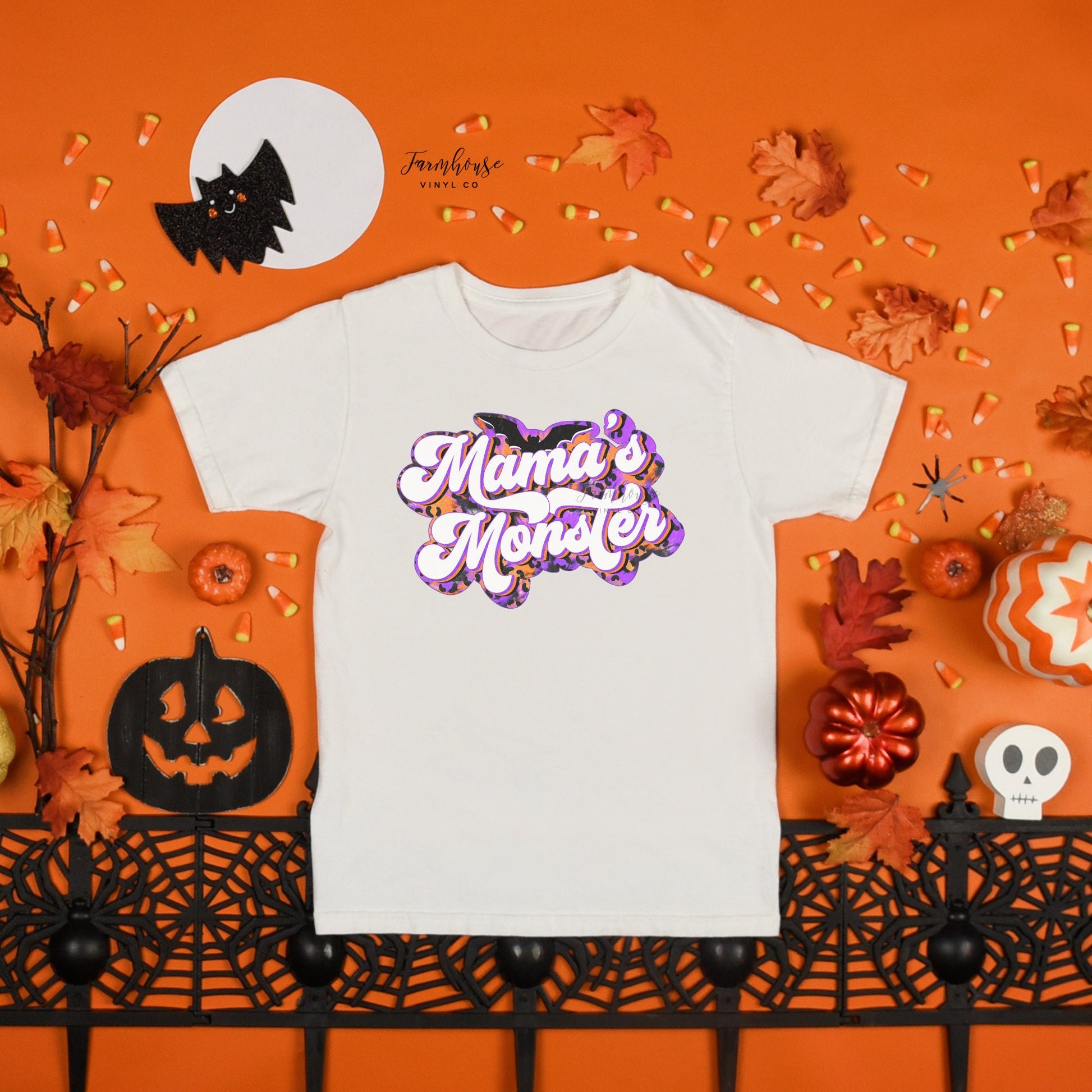 Witchy Mama & Mama's Monster Shirt - Farmhouse Vinyl Co