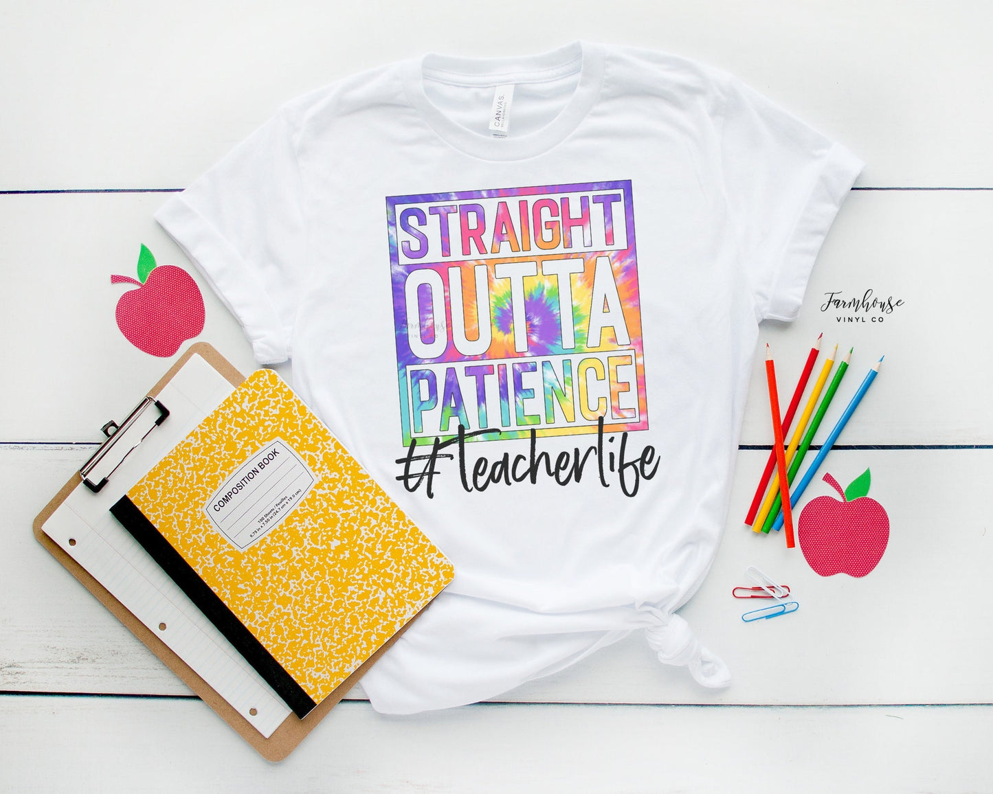 Teacher Life Shirt - Farmhouse Vinyl Co