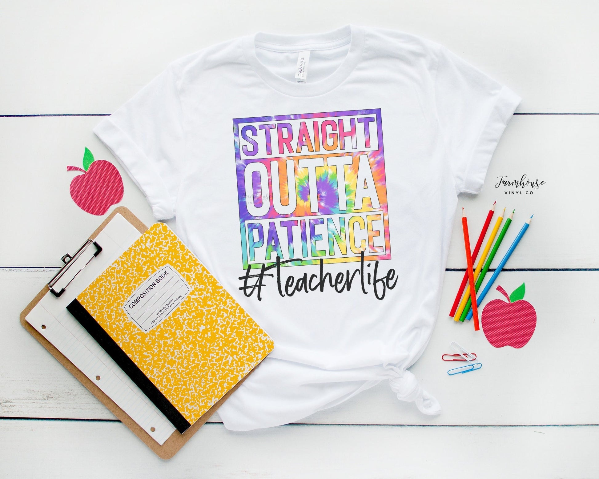 Teacher Life Shirt - Farmhouse Vinyl Co